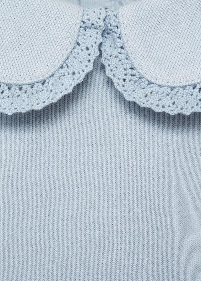 Mango Sweatshirt Mit Babydollkragen