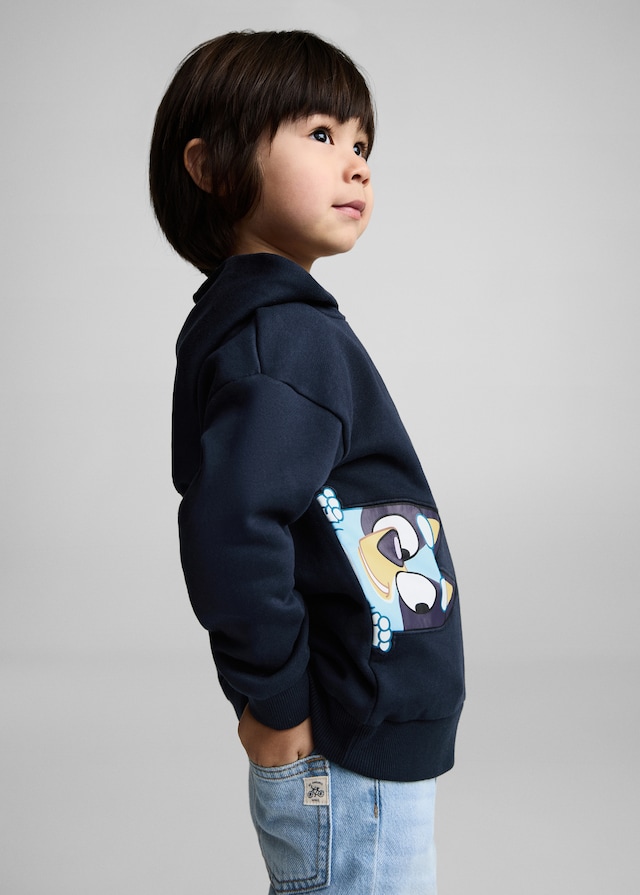 Mango Sweatshirt Mit Bluey-Print
