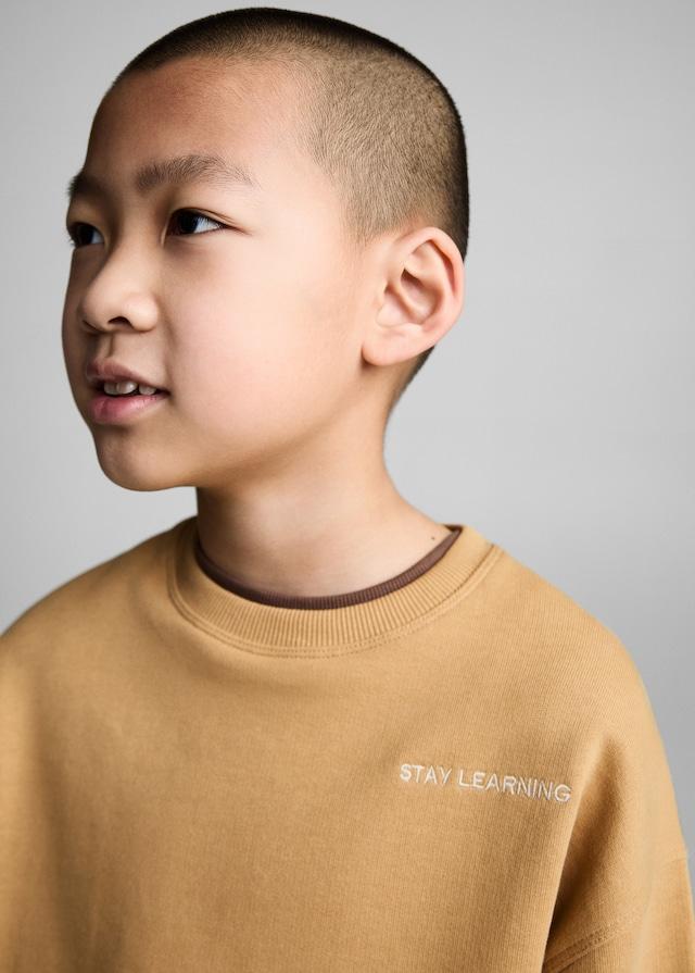 Mango Sweatshirt Mit Motiv