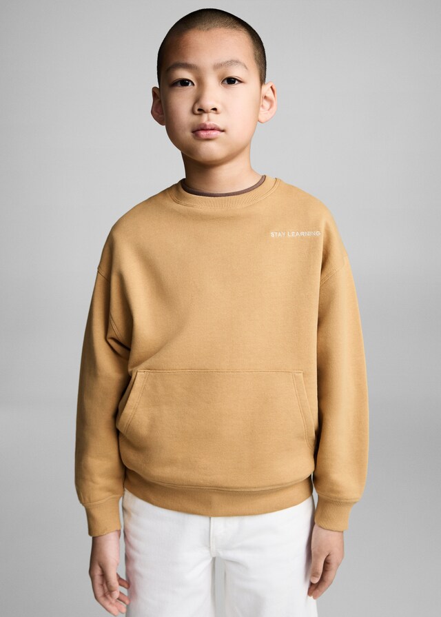 Mango Sweatshirt mit Motiv