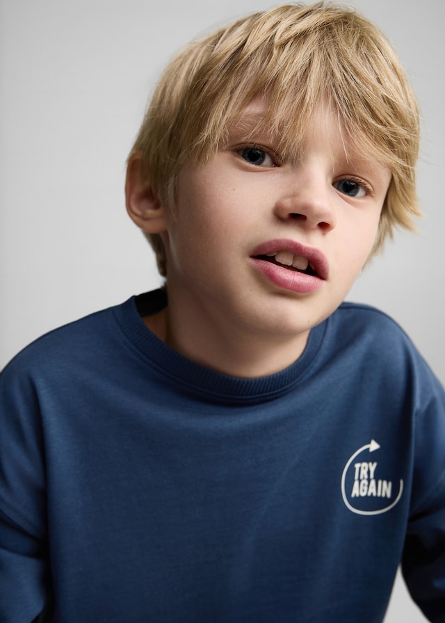 Mango T-Shirt Mit Schriftzug