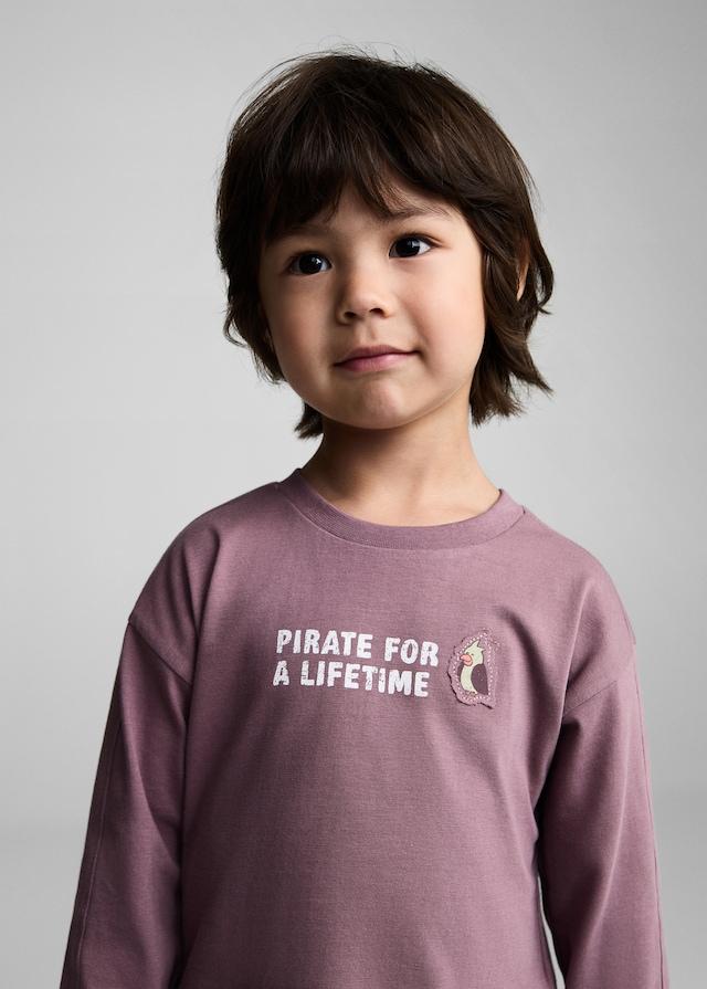 Mango T-Shirt Mit Schriftzug