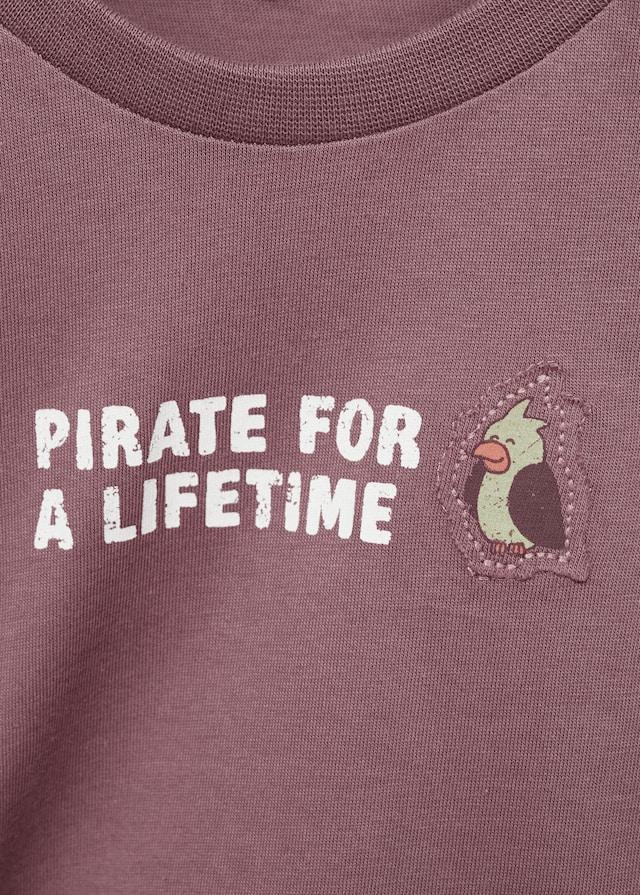 Mango T-Shirt Mit Schriftzug