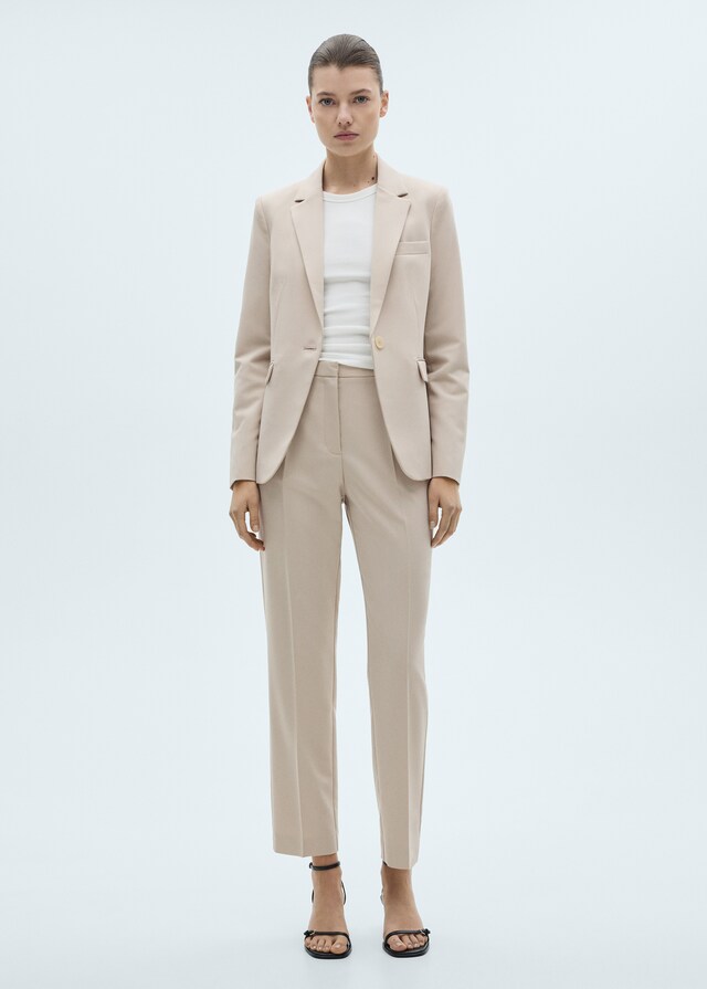 Mango Taillierter Anzugblazer