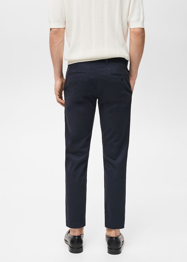 Mango Tapered-Chinohose Prato In Cropped-Länge