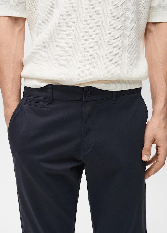 Mango Tapered-Chinohose Prato In Cropped-Länge