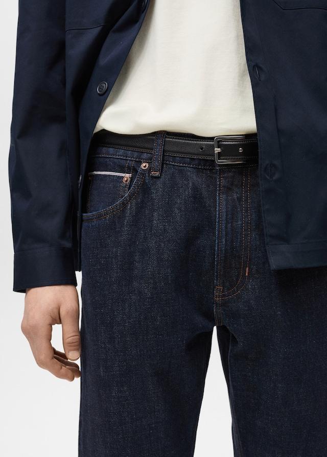 Mango Tapered-Fit-Selvedge-Jeans
