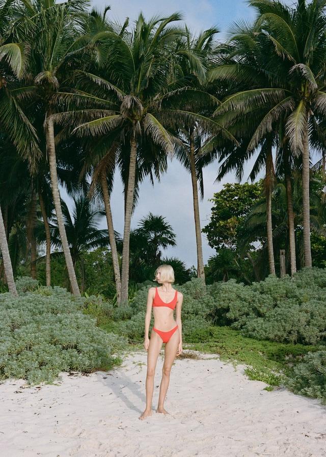 Mango Texturiertes Bikini-Top