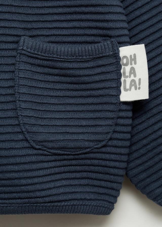 Mango Texturiertes Strick-Sweatshirt