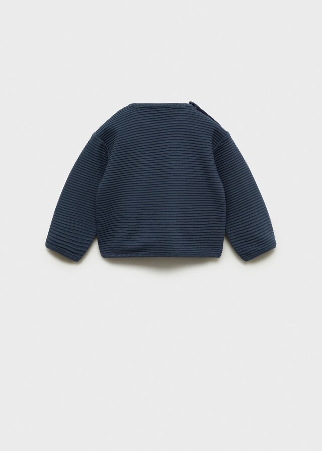 Mango Texturiertes Strick-Sweatshirt