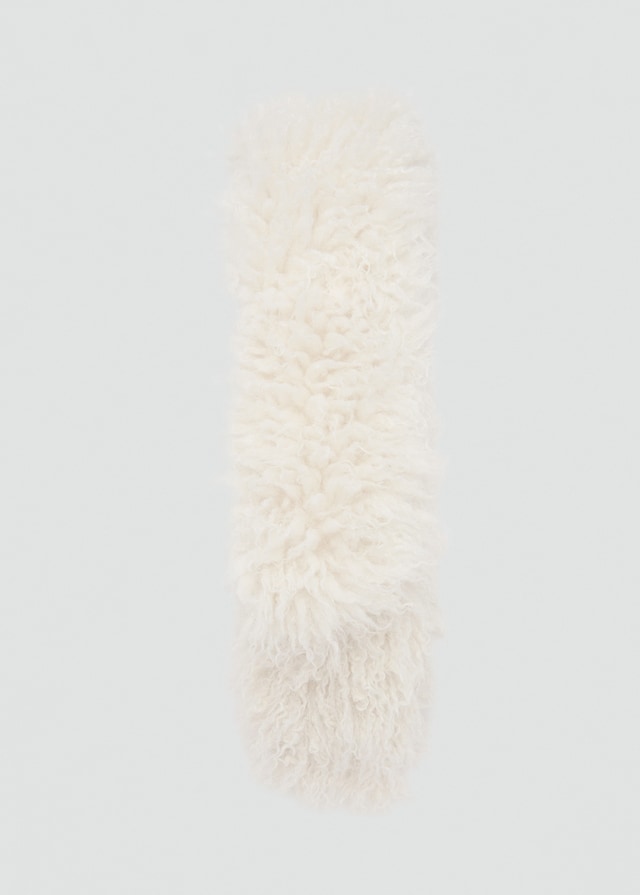 Mango Tuch Mit Felleffekt