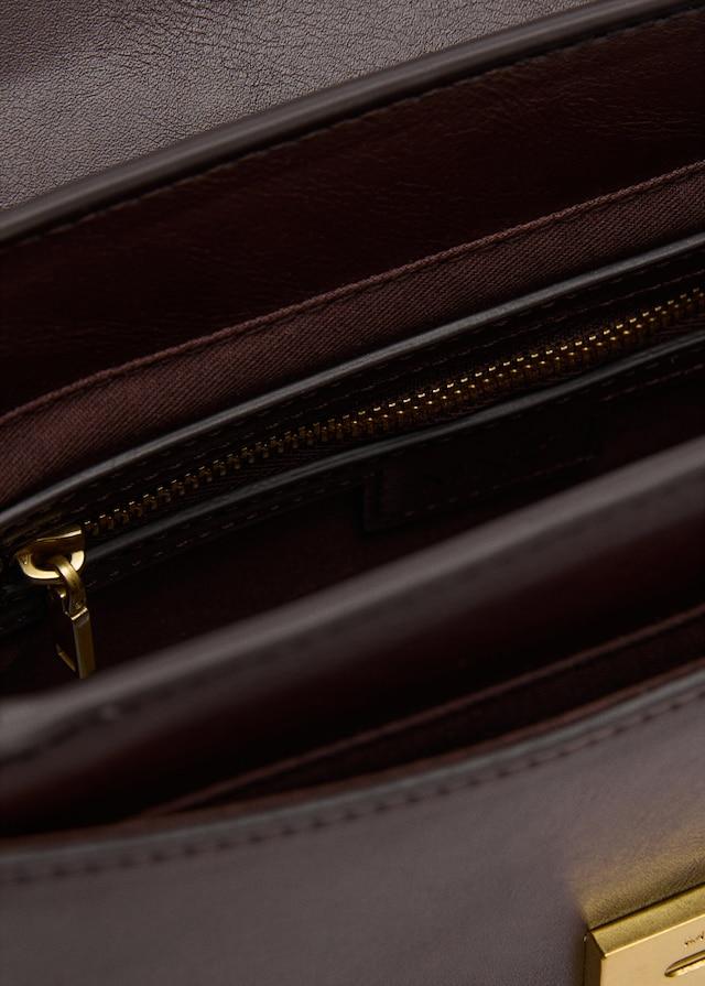 Mango Umhängetasche Mit Metallverschluss