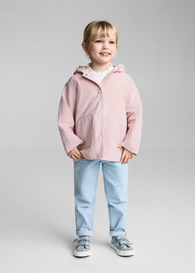 Mango Wasserabweisende Kapuzenjacke