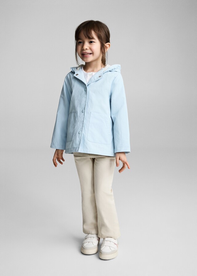 Mango Wasserabweisende Kapuzenjacke