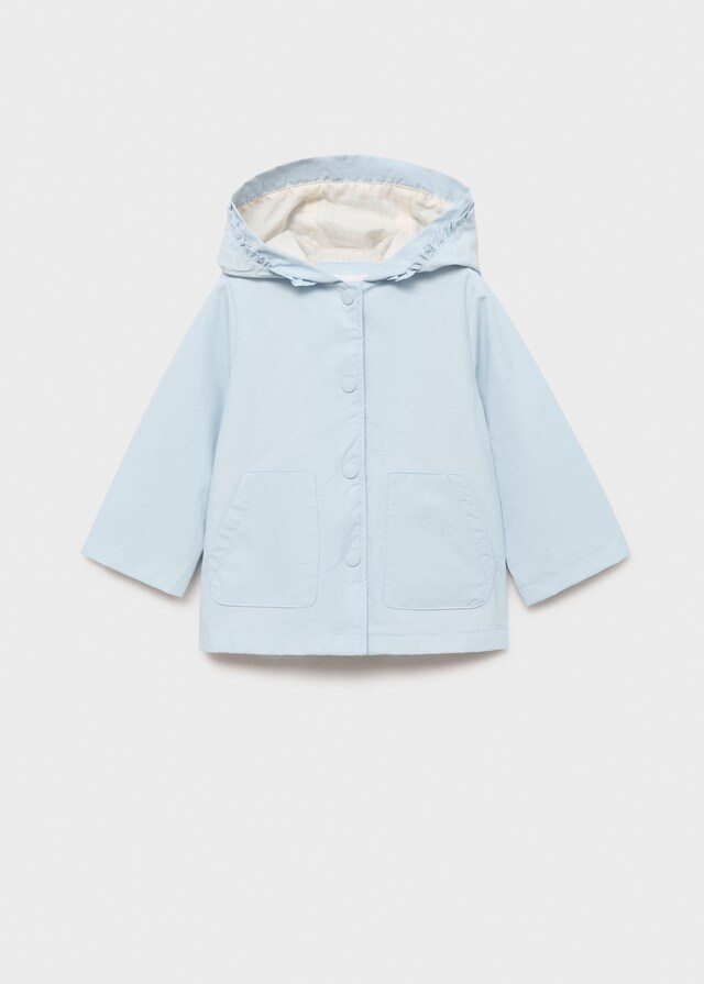 Mango Wasserabweisende Kapuzenjacke