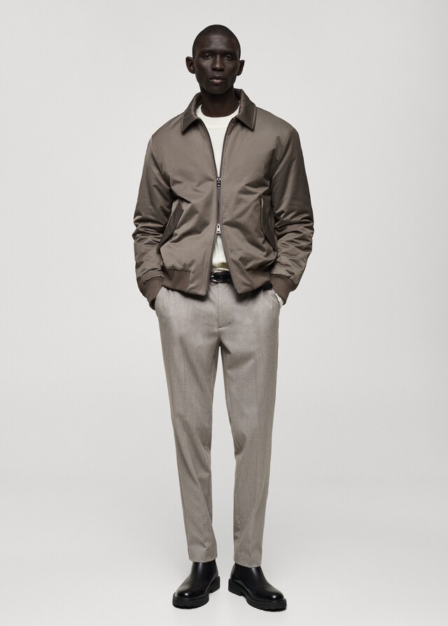 Mango Wasserabweisende Steppjacke