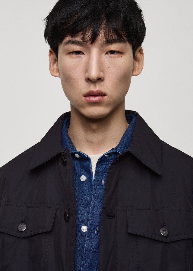 Mango Wasserabweisende Steppjacke