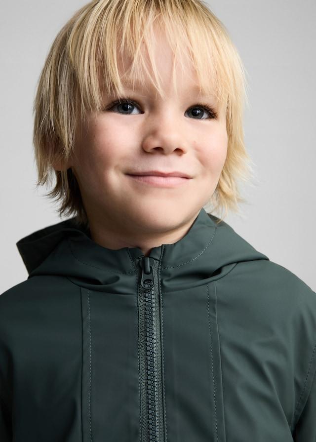 Mango Wasserabweisender Kapuzenanorak