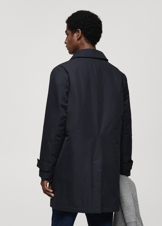 Mango Wasserabweisender Stepp-Trenchcoat