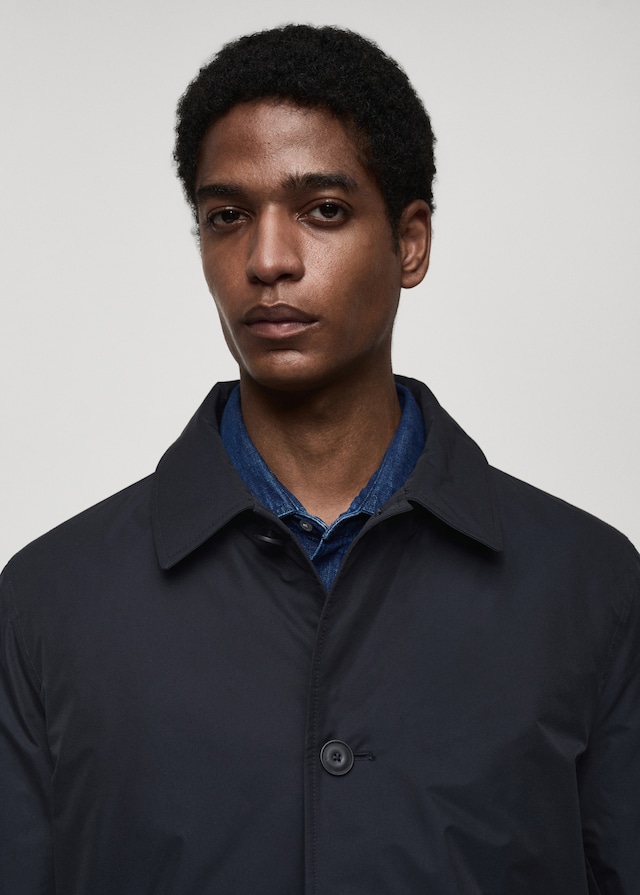 Mango Wasserabweisender Stepp-Trenchcoat