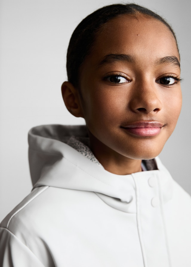 Mango Wattierter Kapuzenparka