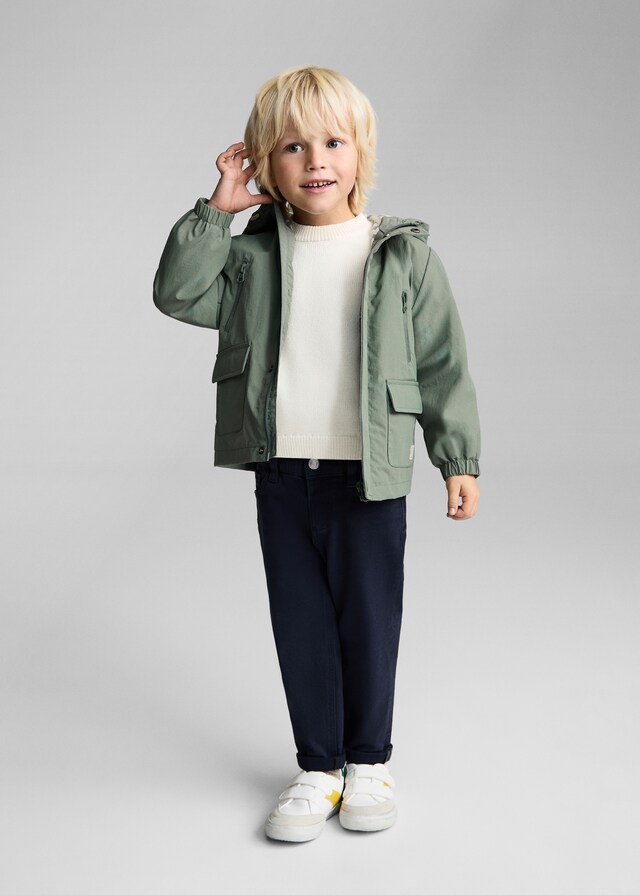 Mango Wattierter Kapuzenparka