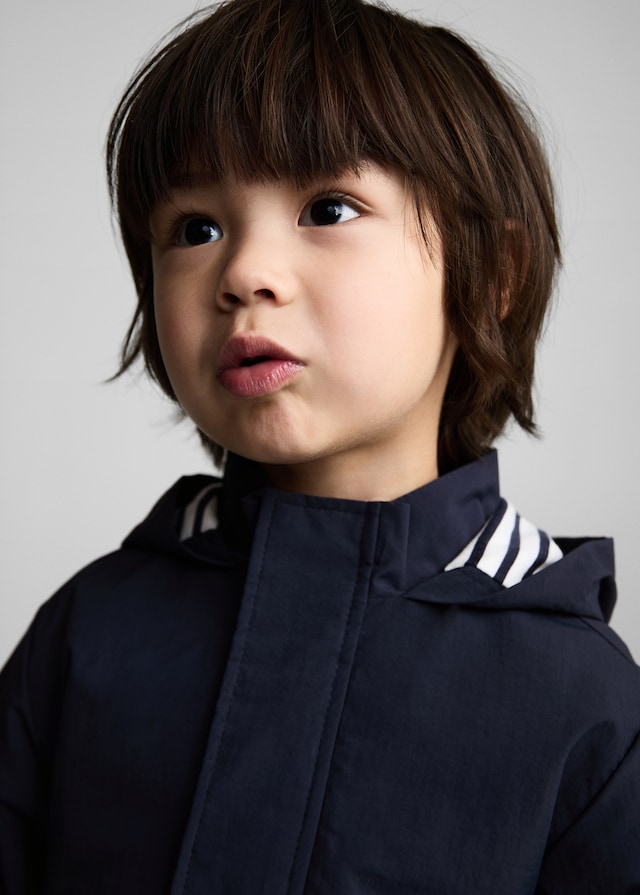 Mango Wattierter Kapuzenparka