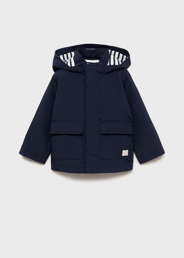 Mango Wattierter Kapuzenparka