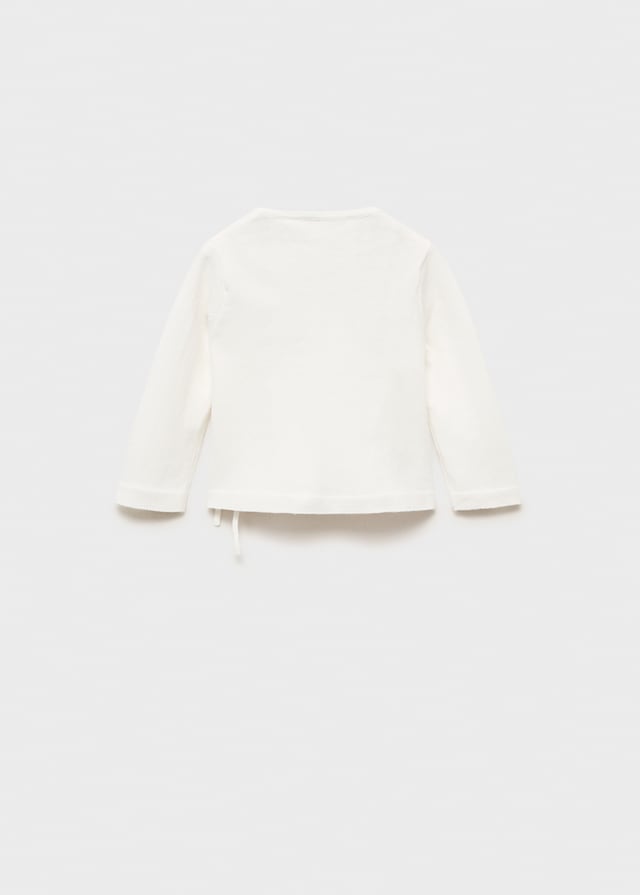 Mango Wickelpullover Mit Schleife