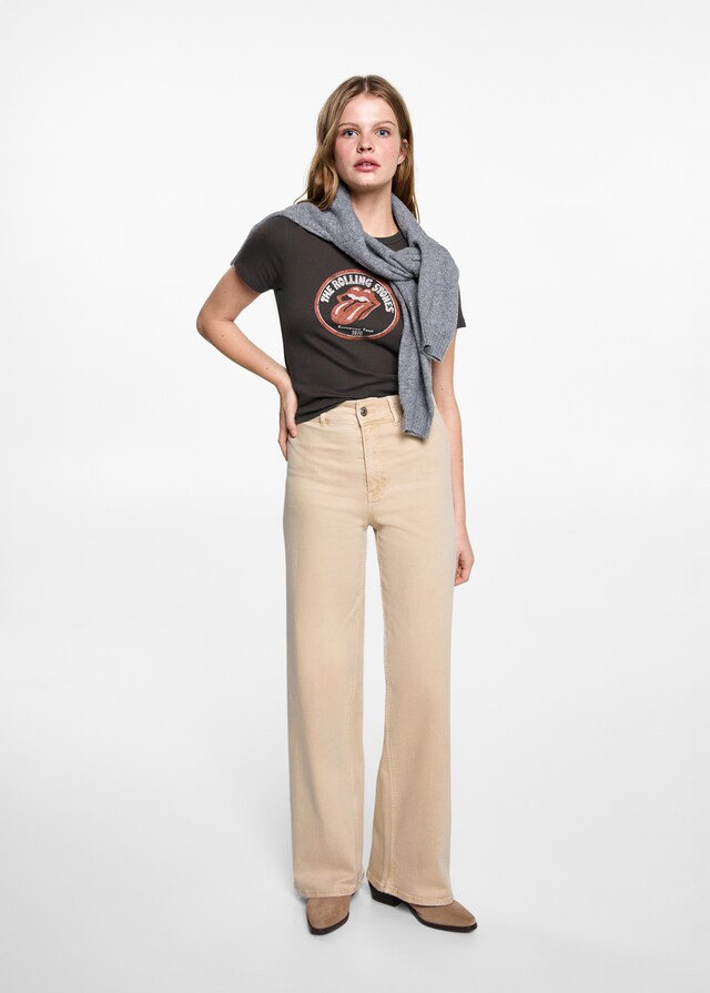 Mango Wide Leg-Jeans