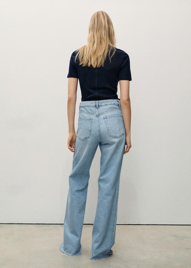 Mango Wideleg-Jeans Mit Hoher Bundhöhe Danila