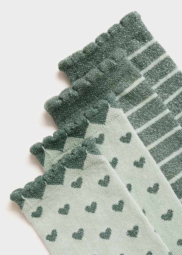 Mango Zweierpack Socken Im Muster-Mix