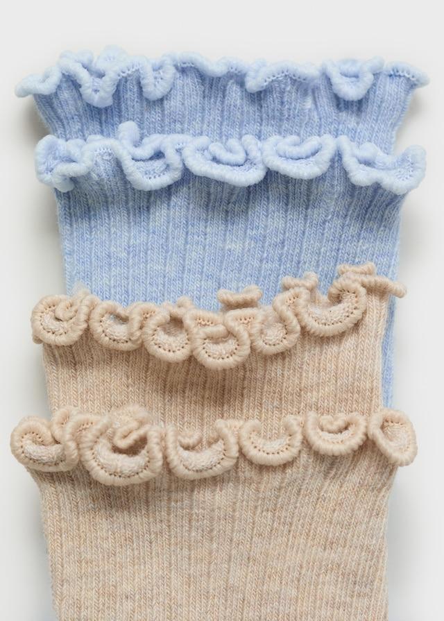 Mango Zweierpack Socken Im Muster-Mix