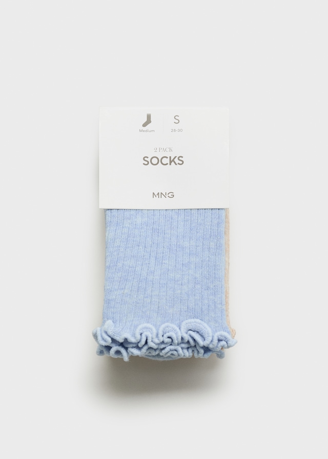 Mango Zweierpack Socken Im Muster-Mix