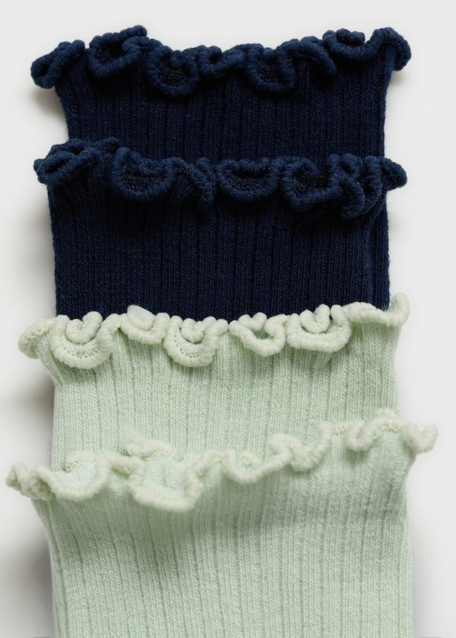 Mango Zweierpack Socken Im Muster-Mix