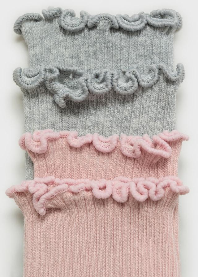 Mango Zweierpack Socken Im Muster-Mix