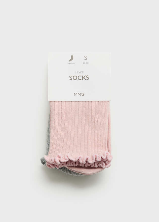 Mango Zweierpack Socken Im Muster-Mix