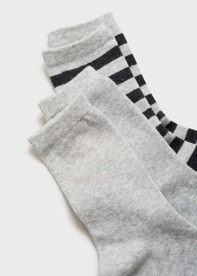 Mango Zweierpack Socken Im Muster-Mix