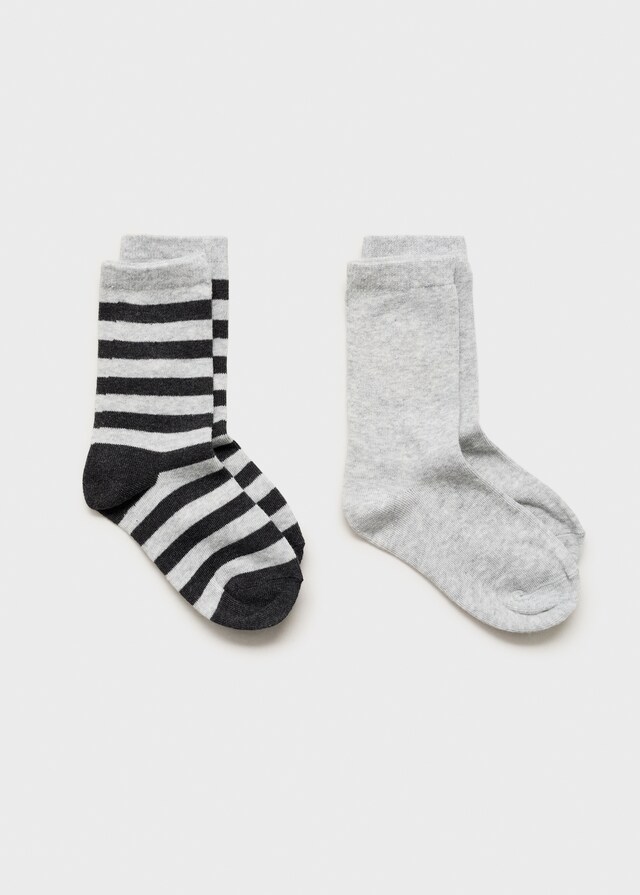 Mango Zweierpack Socken im Muster-Mix