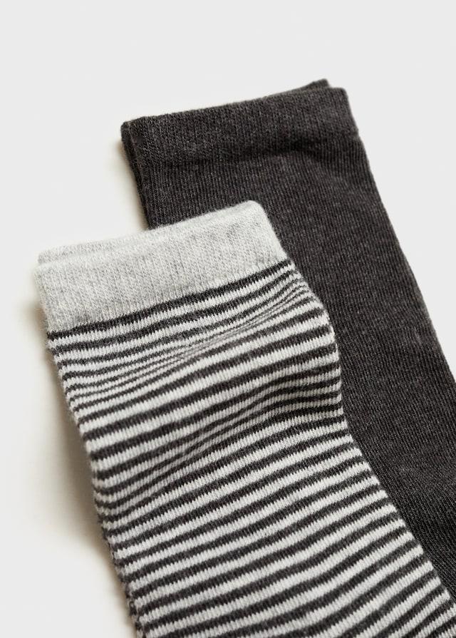 Mango Zweierpack Socken Im Muster-Mix