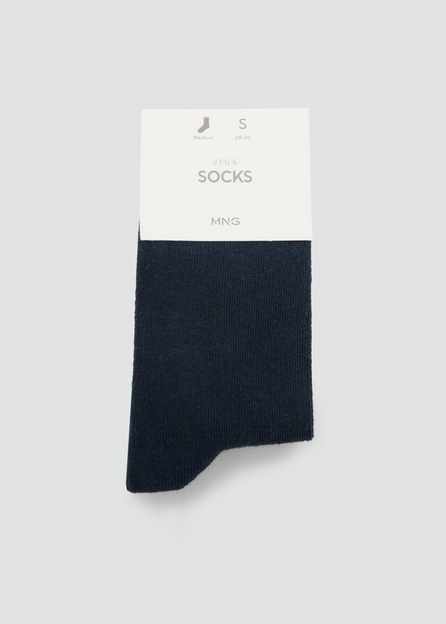 Mango Zweierpack Socken Im Muster-Mix