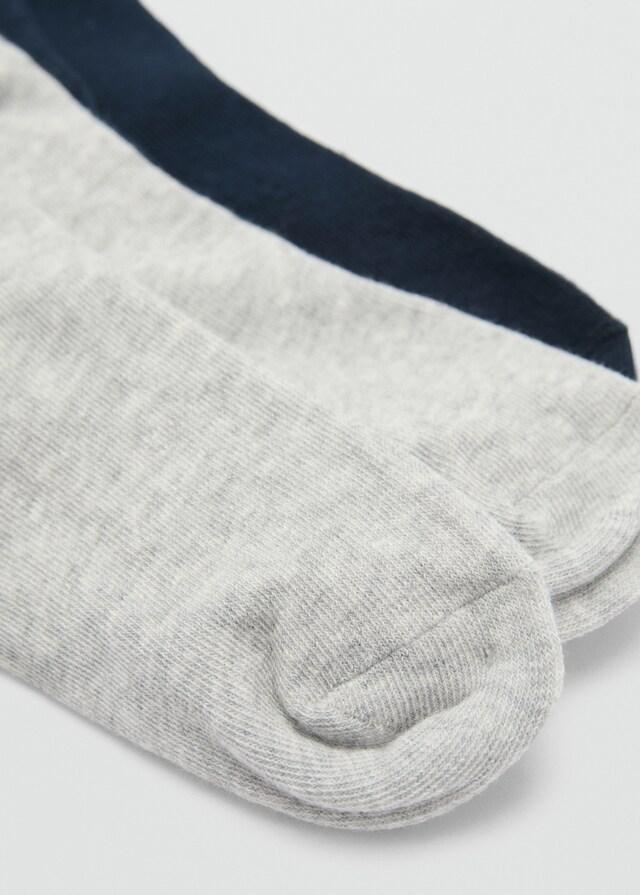 Mango Zweierpack Socken im Muster-Mix