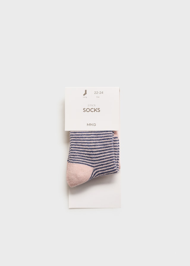 Mango Zweierpack Socken Im Muster-Mix