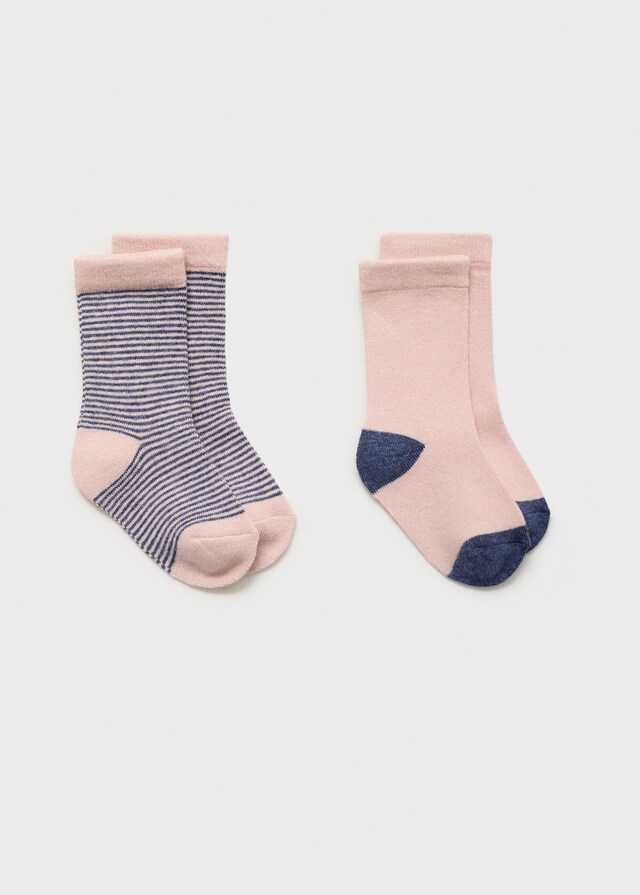 Mango Zweierpack Socken im Muster-Mix