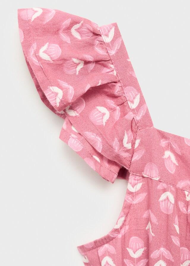 Mango Zweifarbiger Langer Jumpsuit