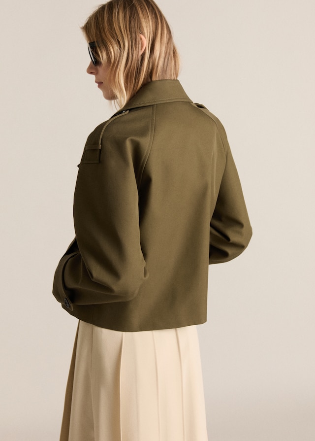 Mango Zweireihige Jacke Mit Reverskragen