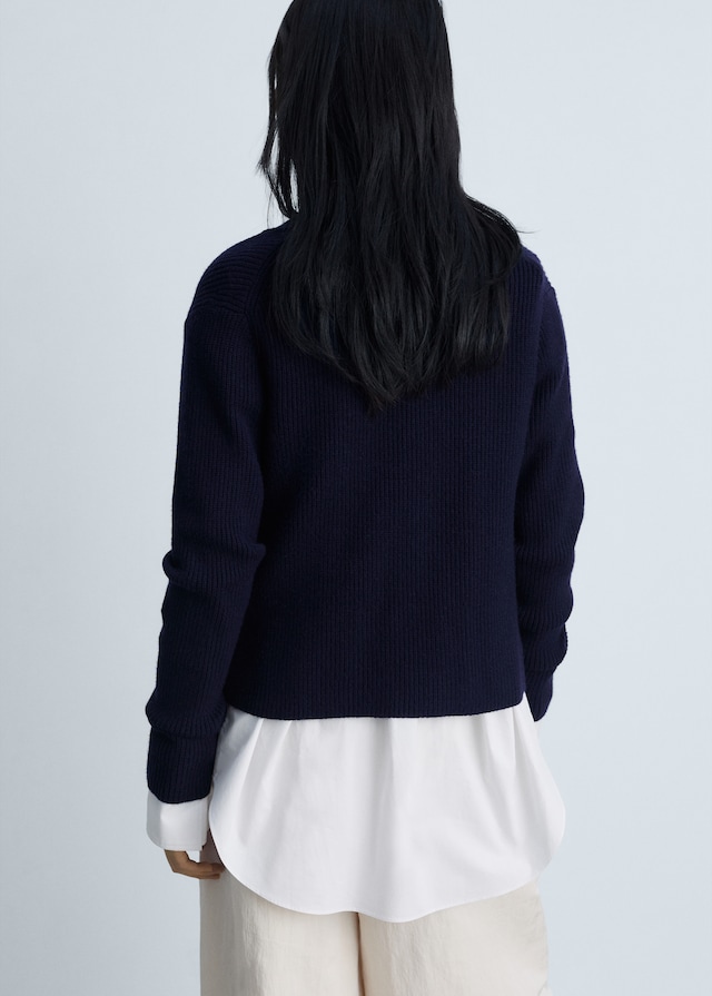 Mango Zweireihige Strickweste