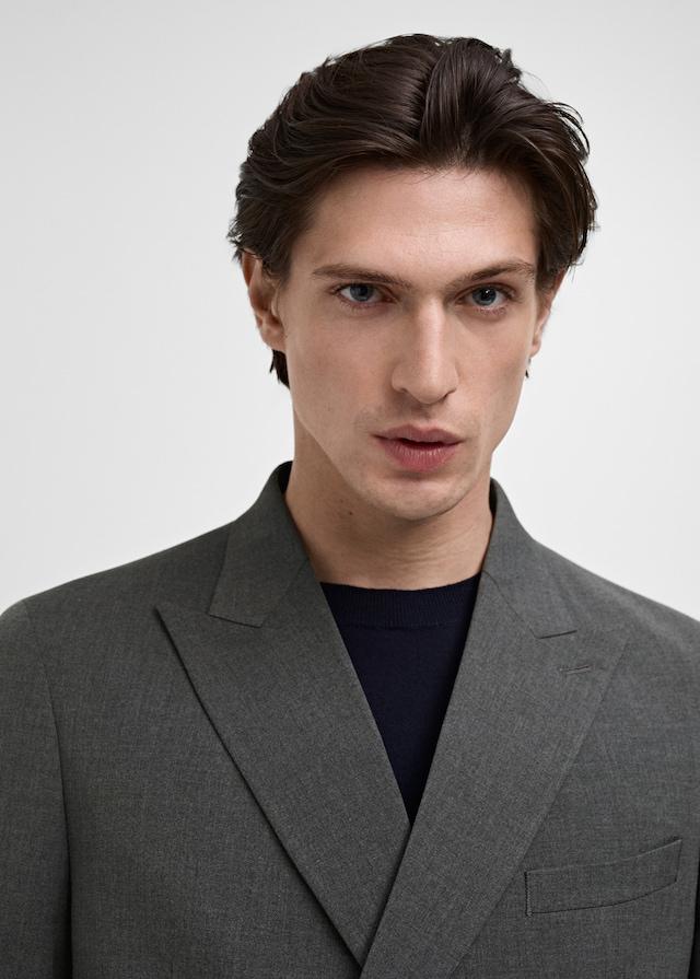 Mango Zweireihiges Slim-Fit-Sakko Mónaco