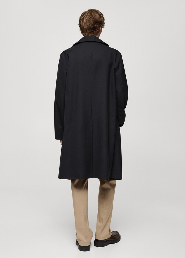 Mango Oversized-Trenchcoat Aus Comfort-Stretch-Gewebe
