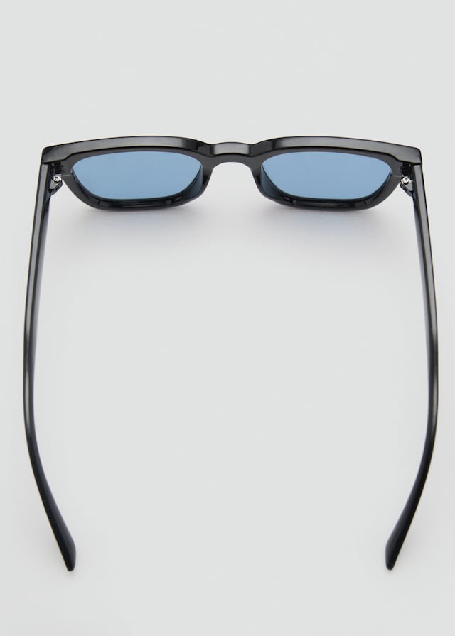 Mango Polarisierte Sonnenbrille Mit Rechteckigem Design